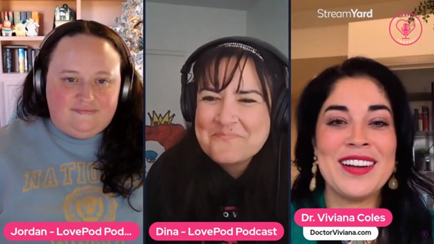 lovepod Dr. Viviana Slay Bells holiday single featured on Love Pod podcast